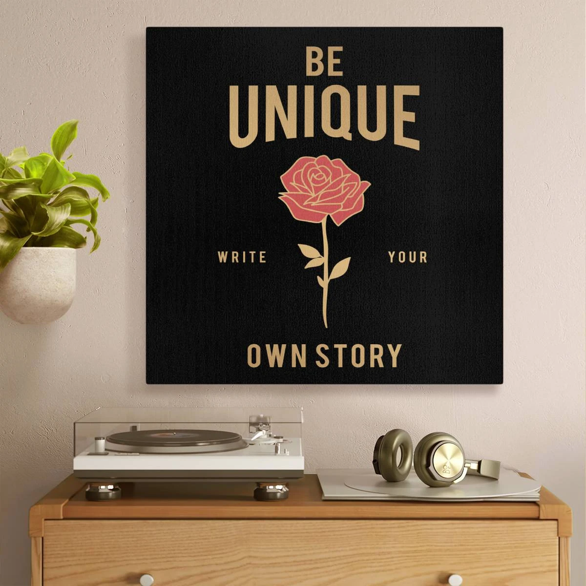 Be Unique - Canvas